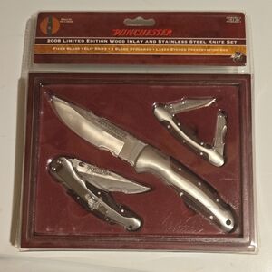 Winchester Silver Knife Set